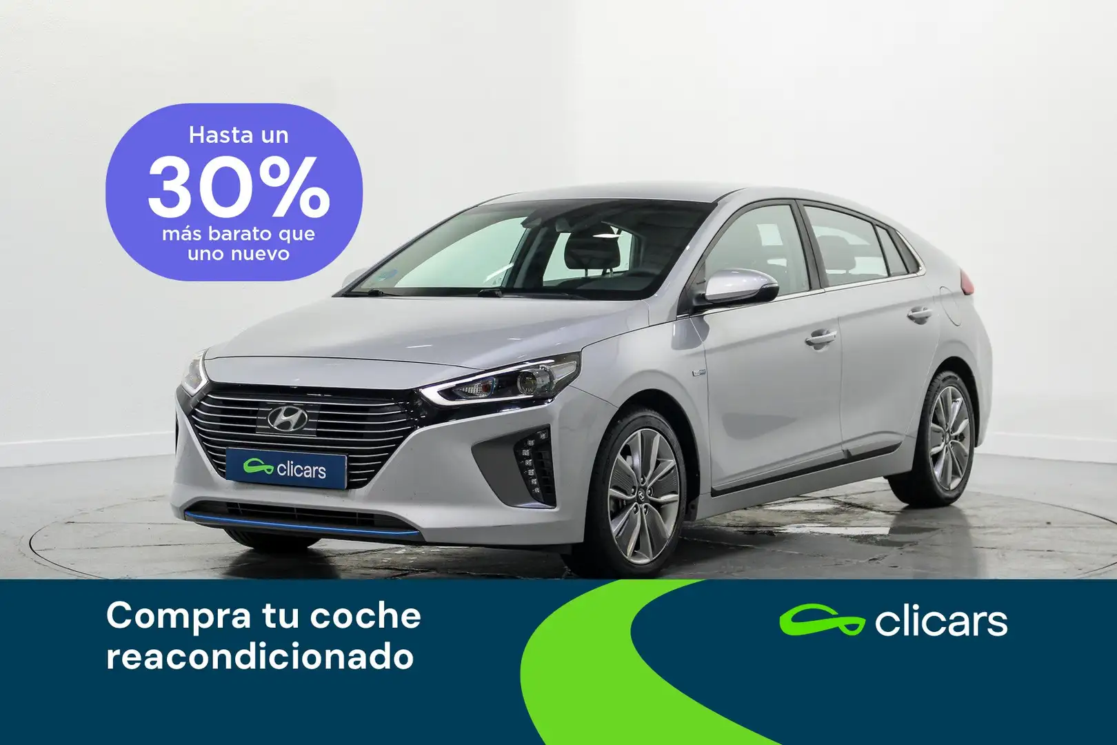 Hyundai IONIQ HEV 1.6 GDI Tecno Gris - 1