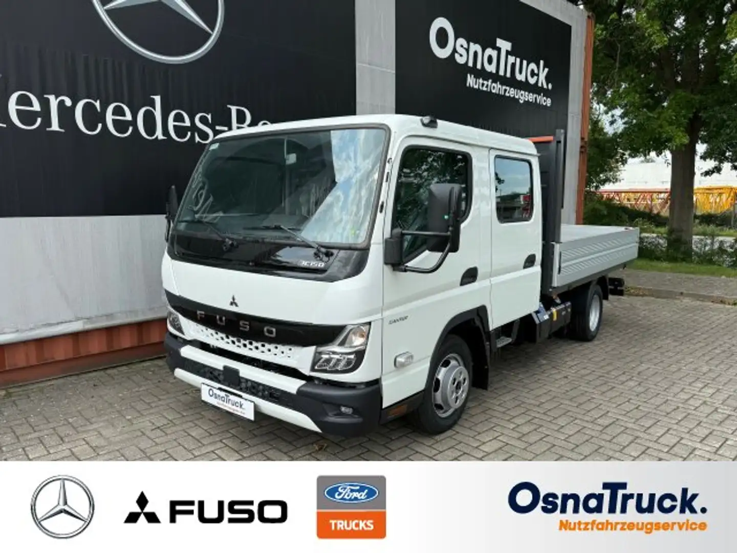 Fuso 3C15D DOKA Pritsche Weiß - 1