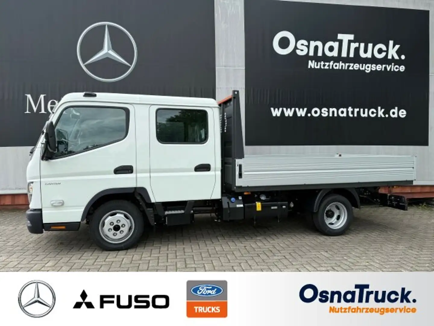 Fuso 3C15D DOKA Pritsche Weiß - 2
