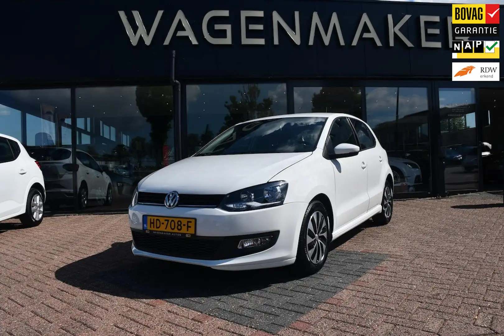 Volkswagen Polo 1.0 BlueMotion Edition Airco|Cruise|GoedOH Blanco - 1