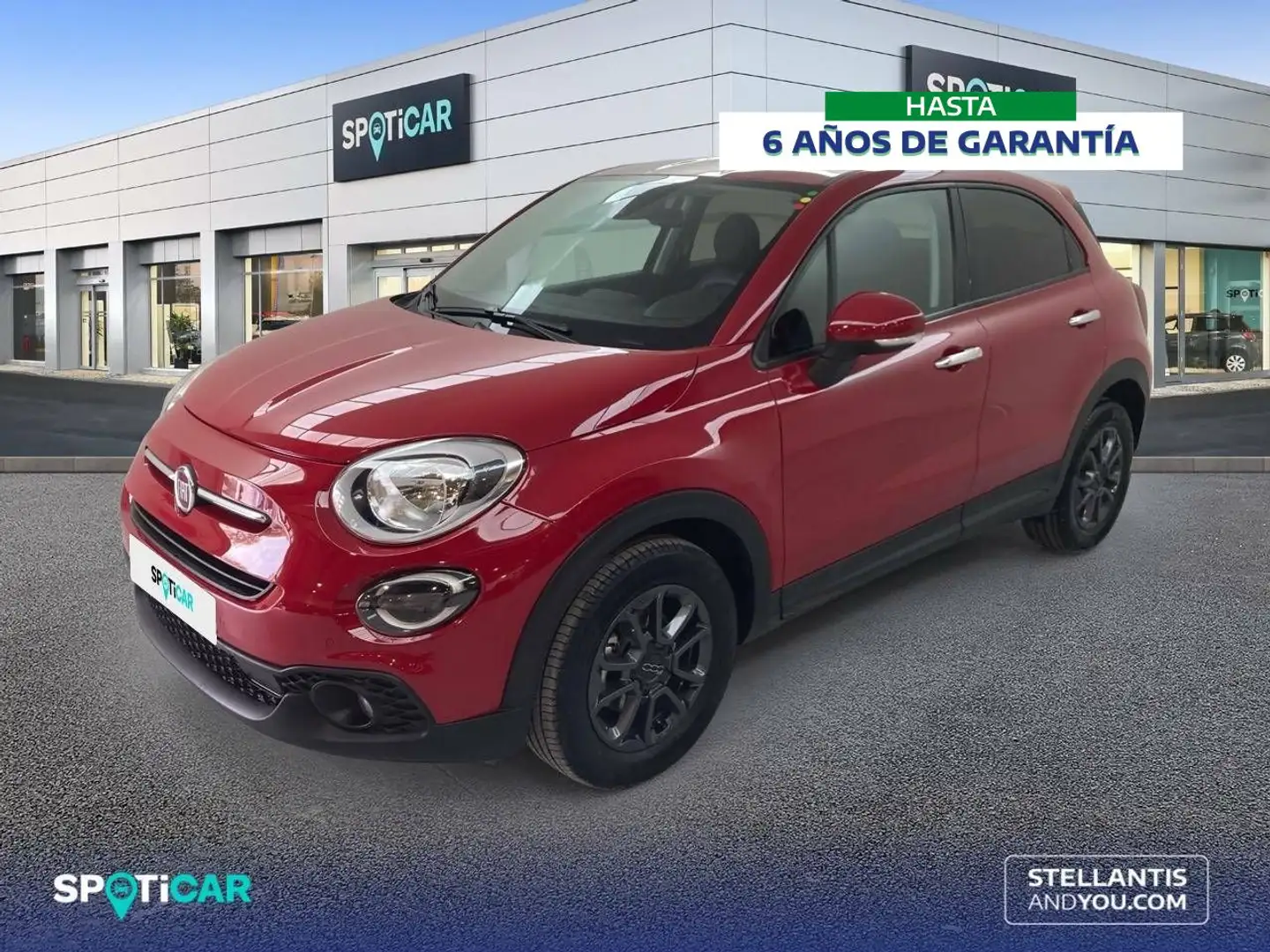 Fiat 500X 1.0 Firefly S&S Connect Rouge - 1