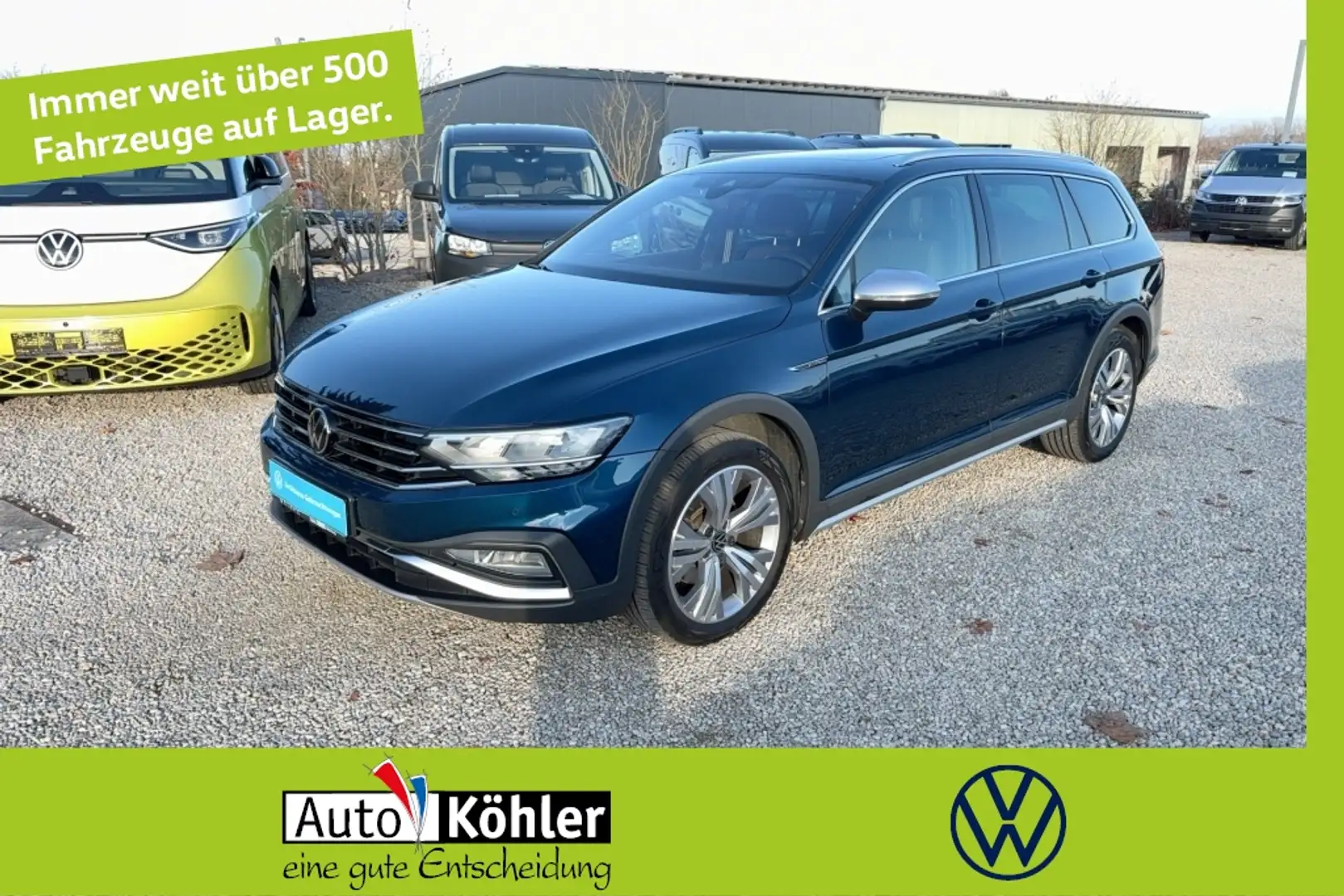 Volkswagen Passat Alltrack TDi DSG 4M Black/Pano/ACC/AHK Blau - 1