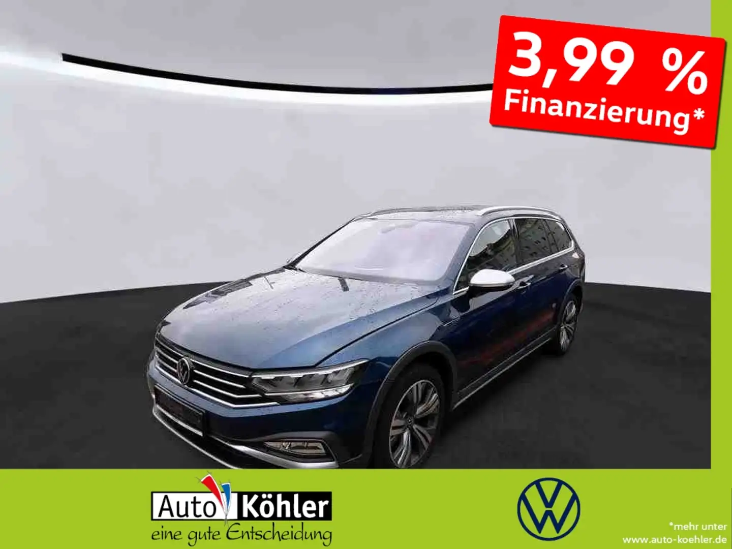 Volkswagen Passat Alltrack TDi DSG 4M Black/Pano/ACC/AHK Blau - 1