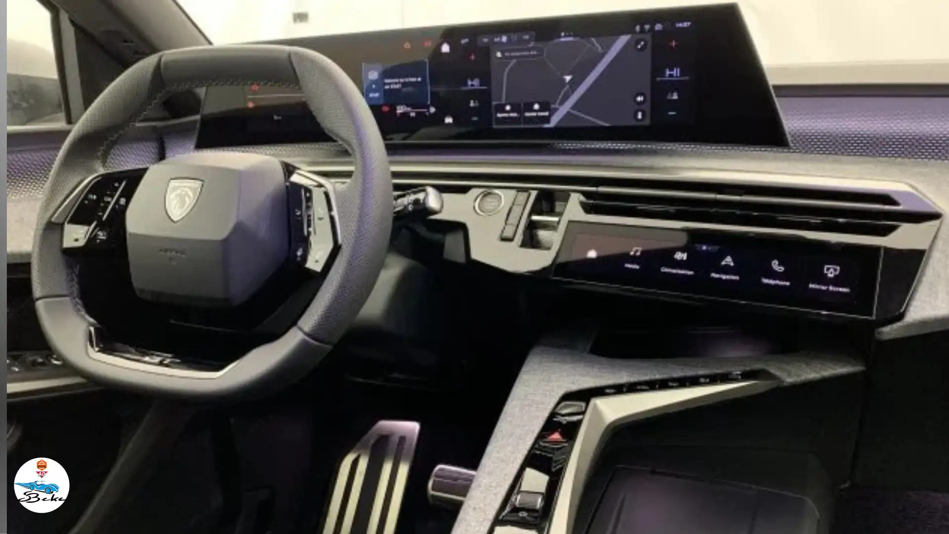 Peugeot 5008 ALLURE  HYBRID 145 e-DCS6 Gris - 2