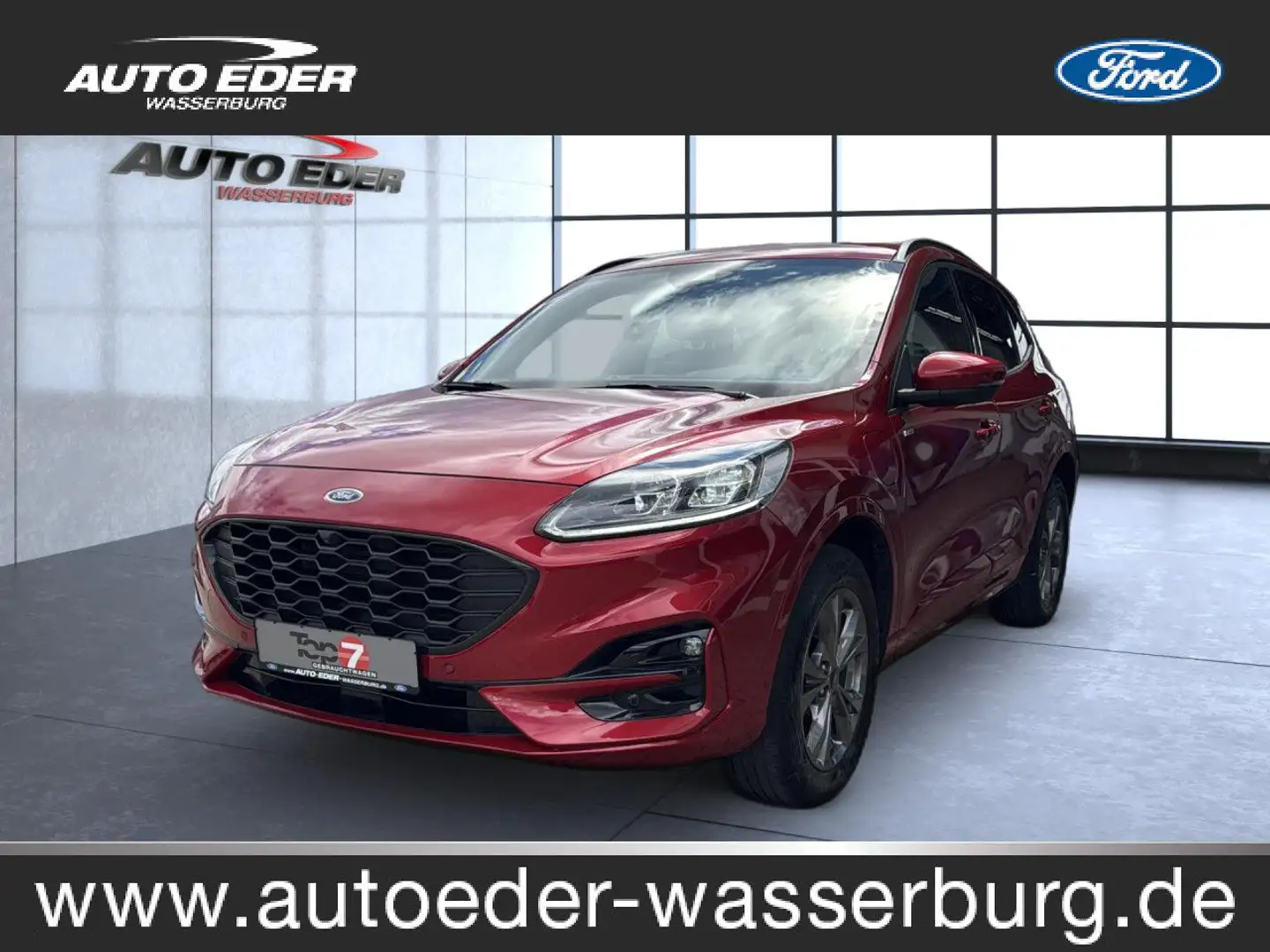 Ford Kuga ST-Line X 2.5 Plug-In Hybrid Sportpaket Navi Rot - 1