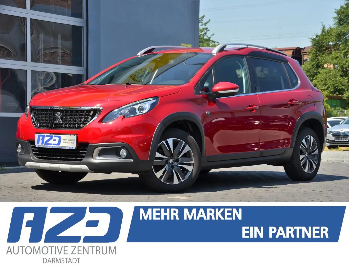 Peugeot 2008 AUTOMATIK Crossway T.LEDER R-KAM Android Rot - 1
