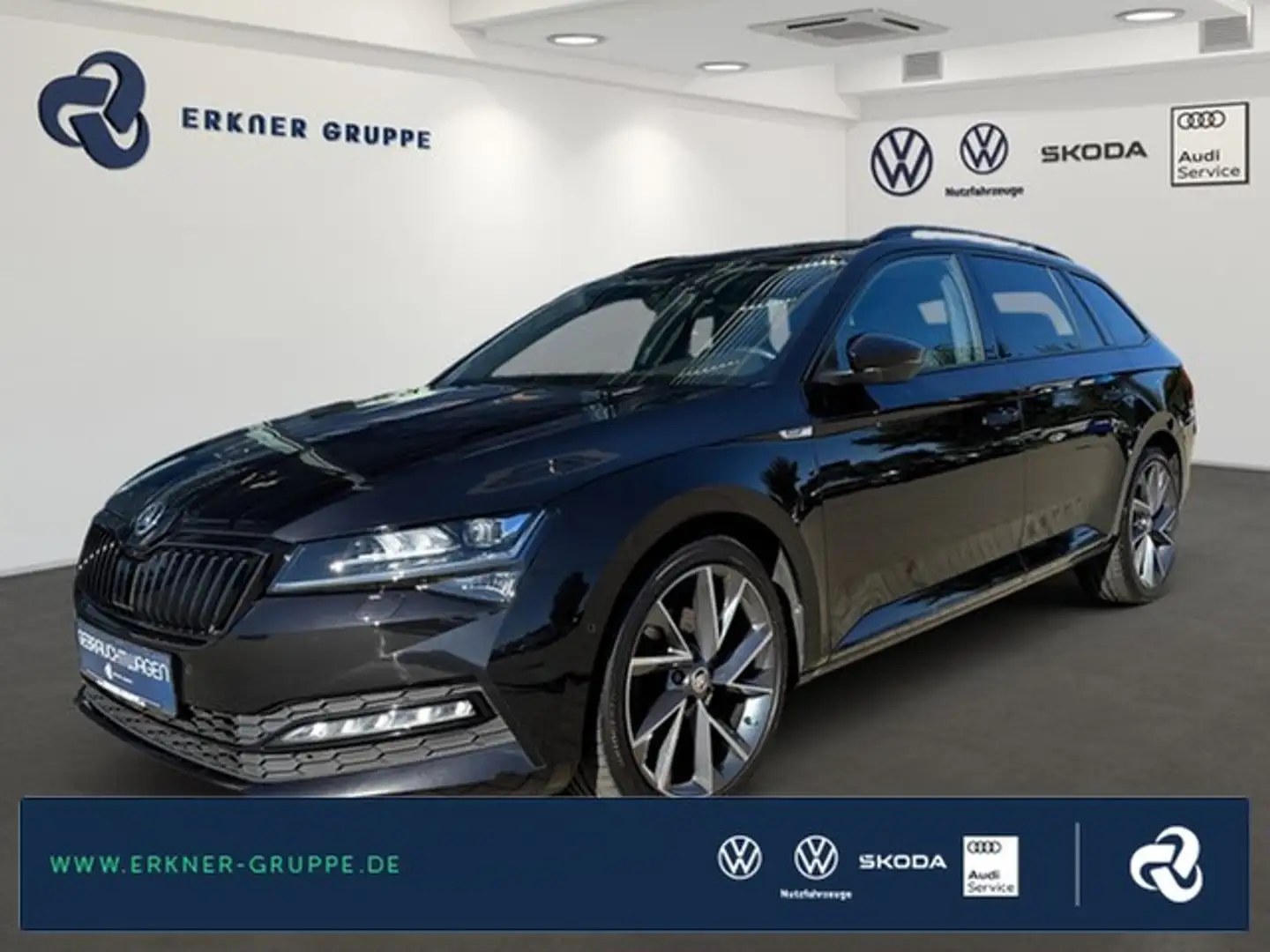 Skoda Superb Combi Sportline 4x4 2.0 TDI DSG+PANO+LED+NAVI Negro - 1
