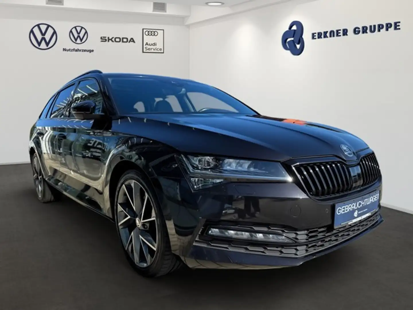 Skoda Superb Combi Sportline 4x4 2.0 TDI DSG+PANO+LED+NAVI Negro - 2