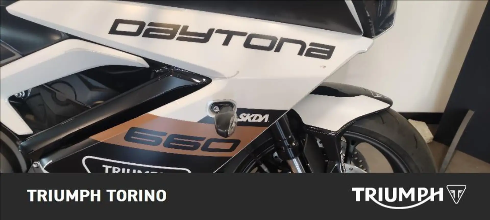 Triumph Daytona 600 Abs Blanc - 2