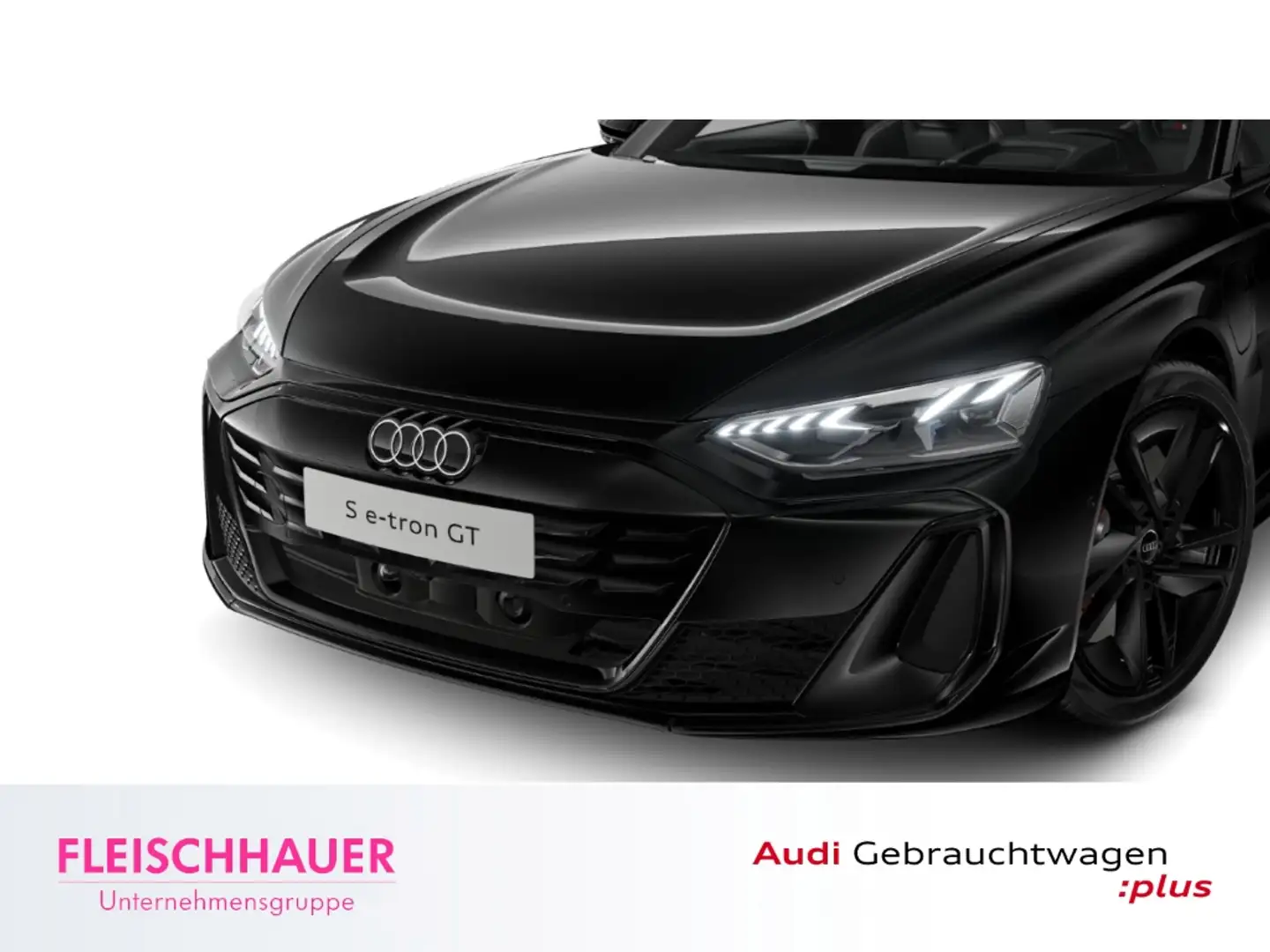 Audi e-tron GT quattro S MATRIX+PANO+ACC+360°RFK+LEDER+ALLRADLENK Schwarz - 1