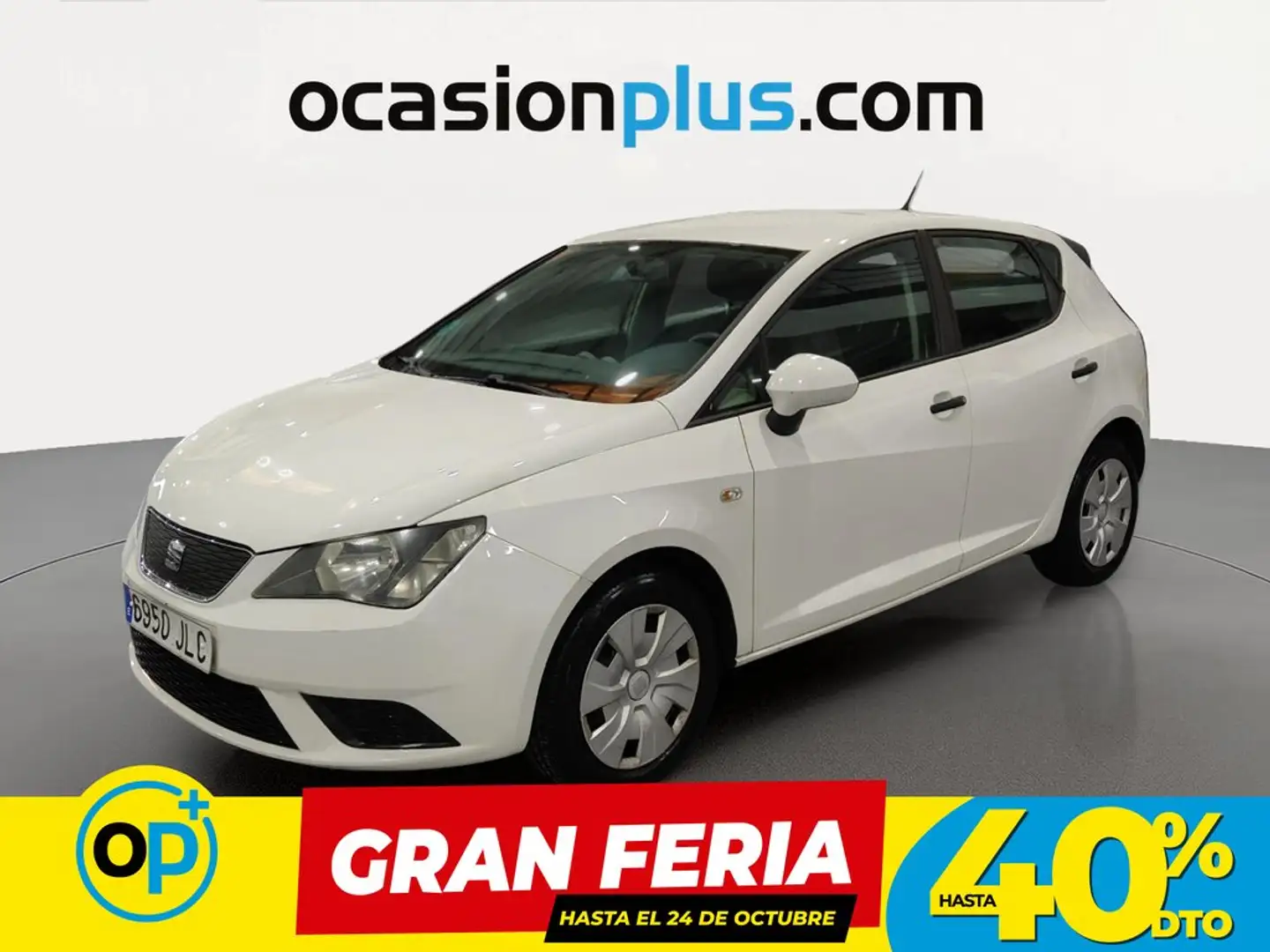 SEAT Ibiza 1.4TDI CR Ecomotive S&S Reference 75 Blanco - 1