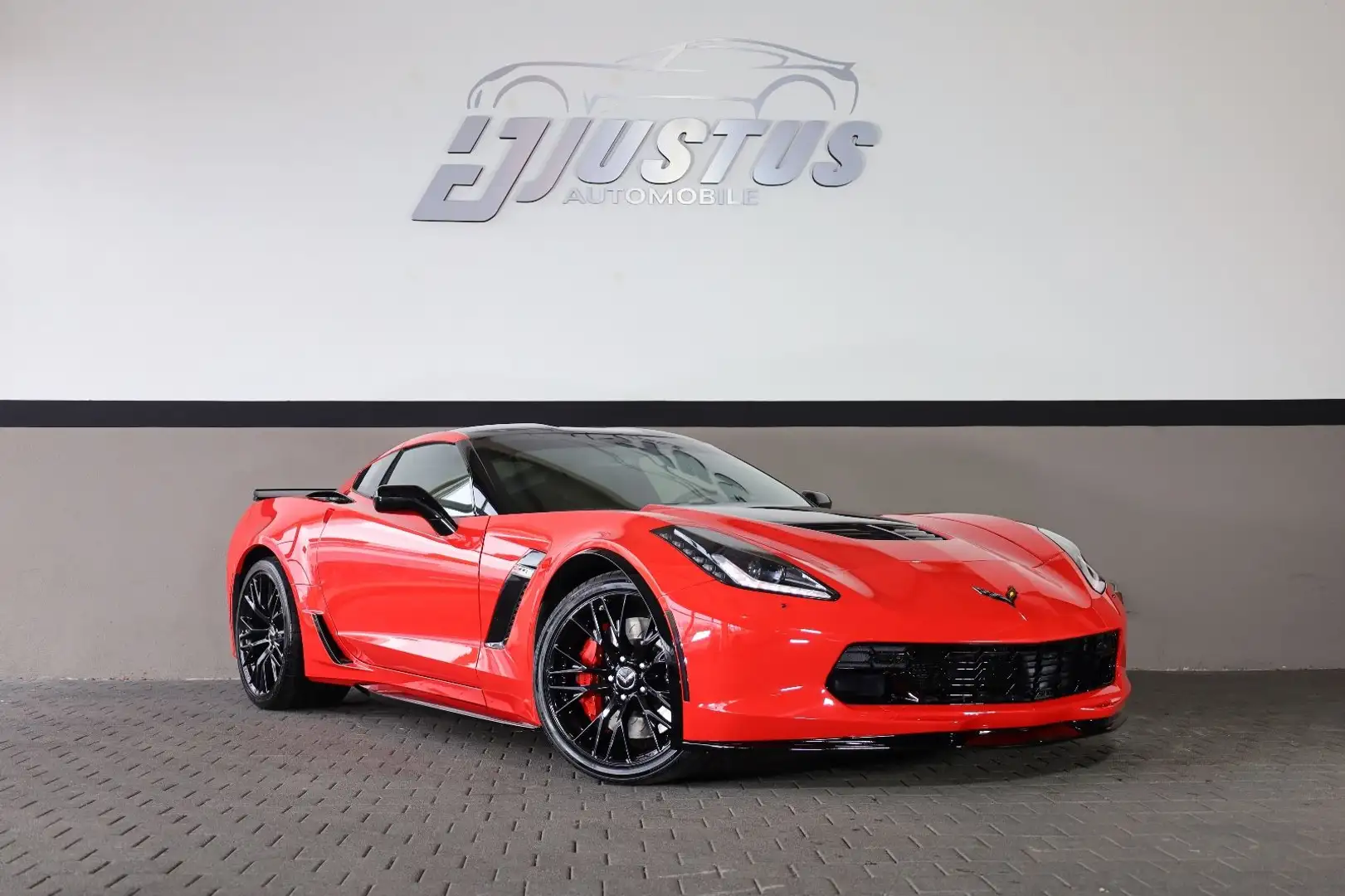 Corvette Z06 6.2 V8 Stingray Targa2LZ/HUD/BOSÉ/SHZ/R19*20 Rojo - 1