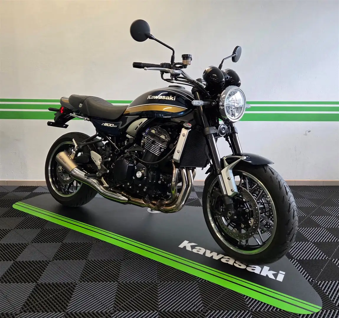 Kawasaki Z 900 LeoVince vom Kawasaki-Vertragspartner Augsburg Blau - 1