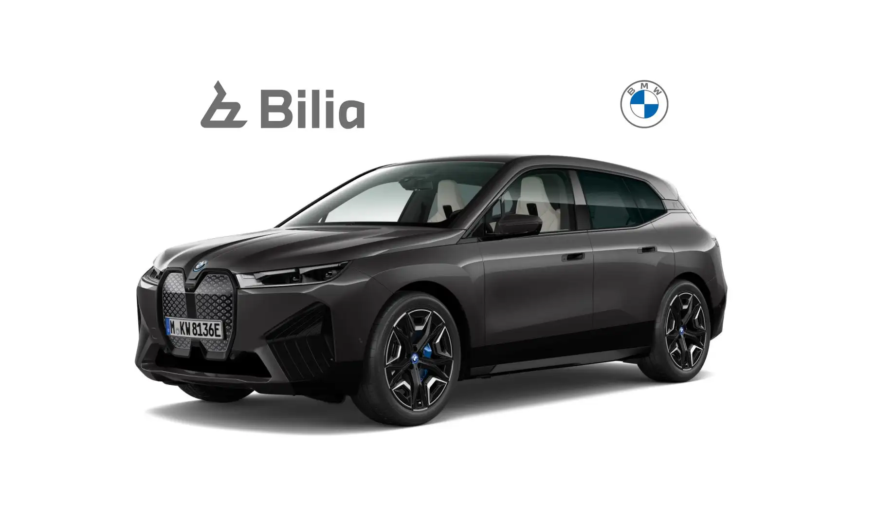 BMW iX xDrive40 Gris - 1
