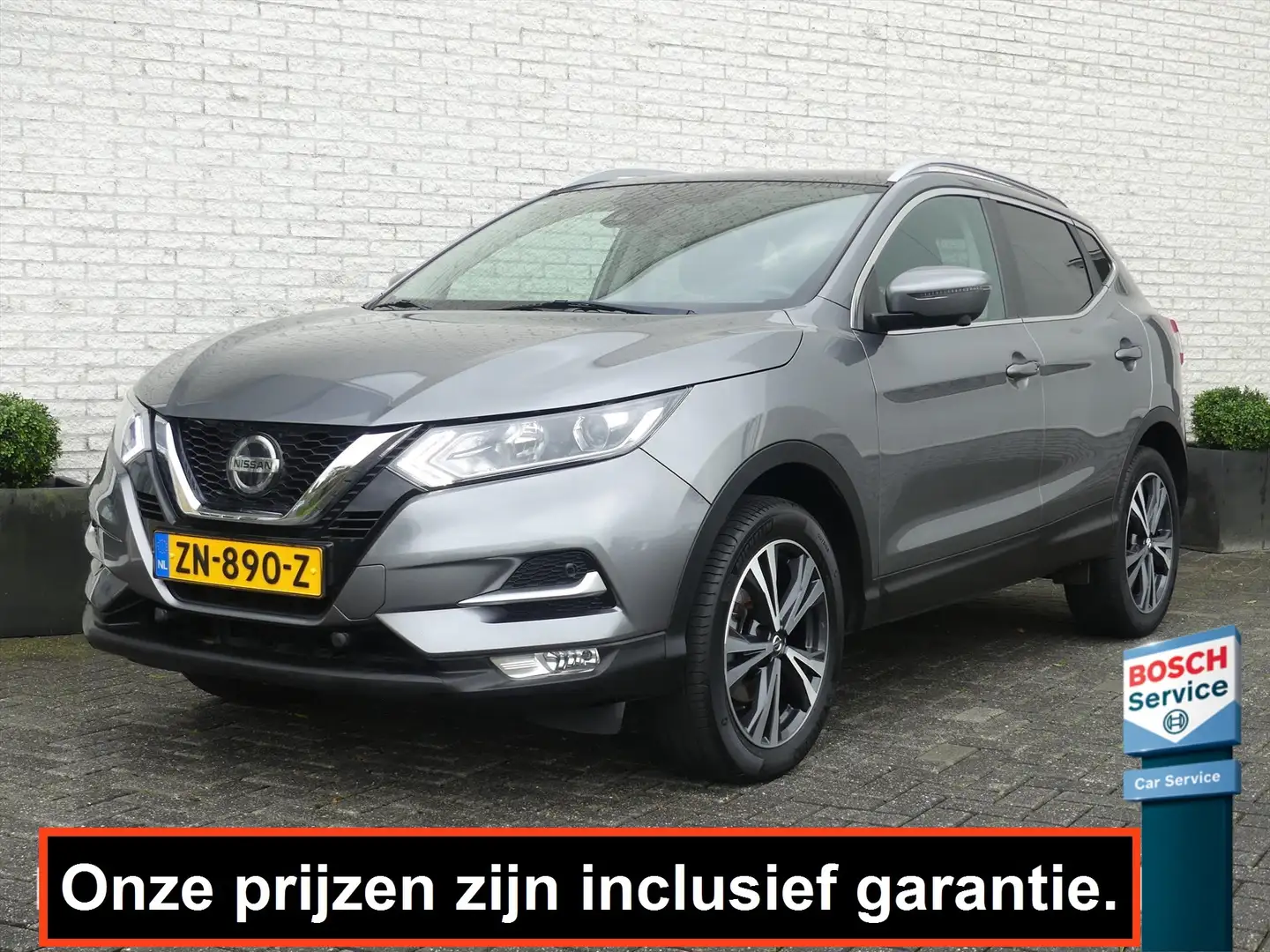 Nissan Qashqai 1.3 DIG-T CONNECTA 140PK 360CAMERA/TREKHAAK/PAN.DA Grijs - 1