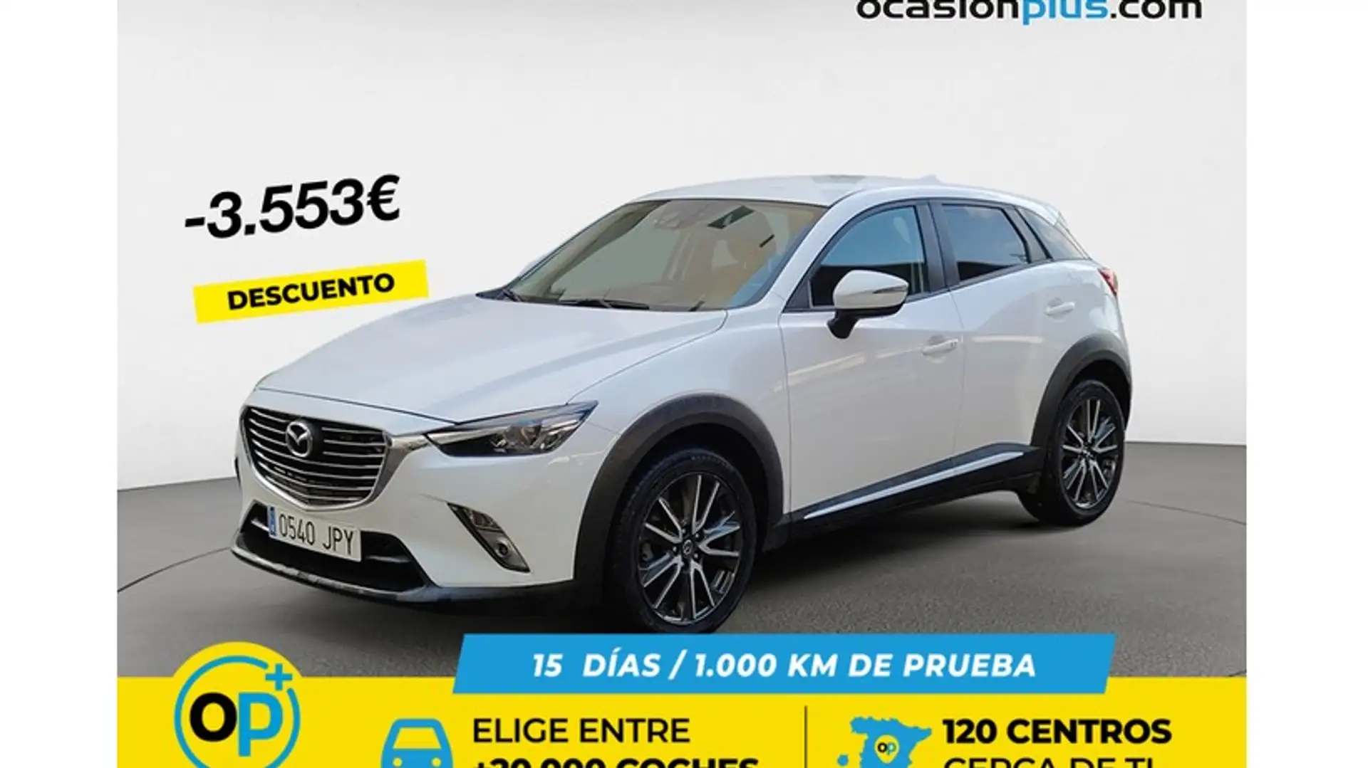 Mazda CX-3 1.5D Luxury 2WD Blanco - 1