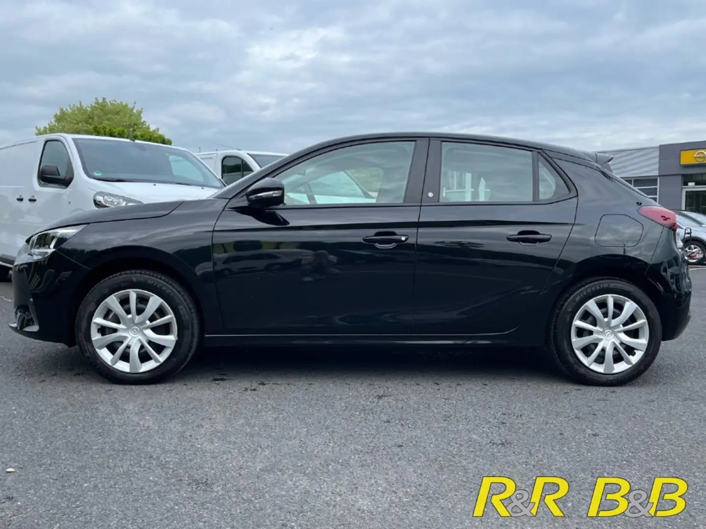 Opel Corsa-e F Edition SHZ+LHZ+R-KAMERA+DAB+PDC+REGENSENSOR Schwarz - 2