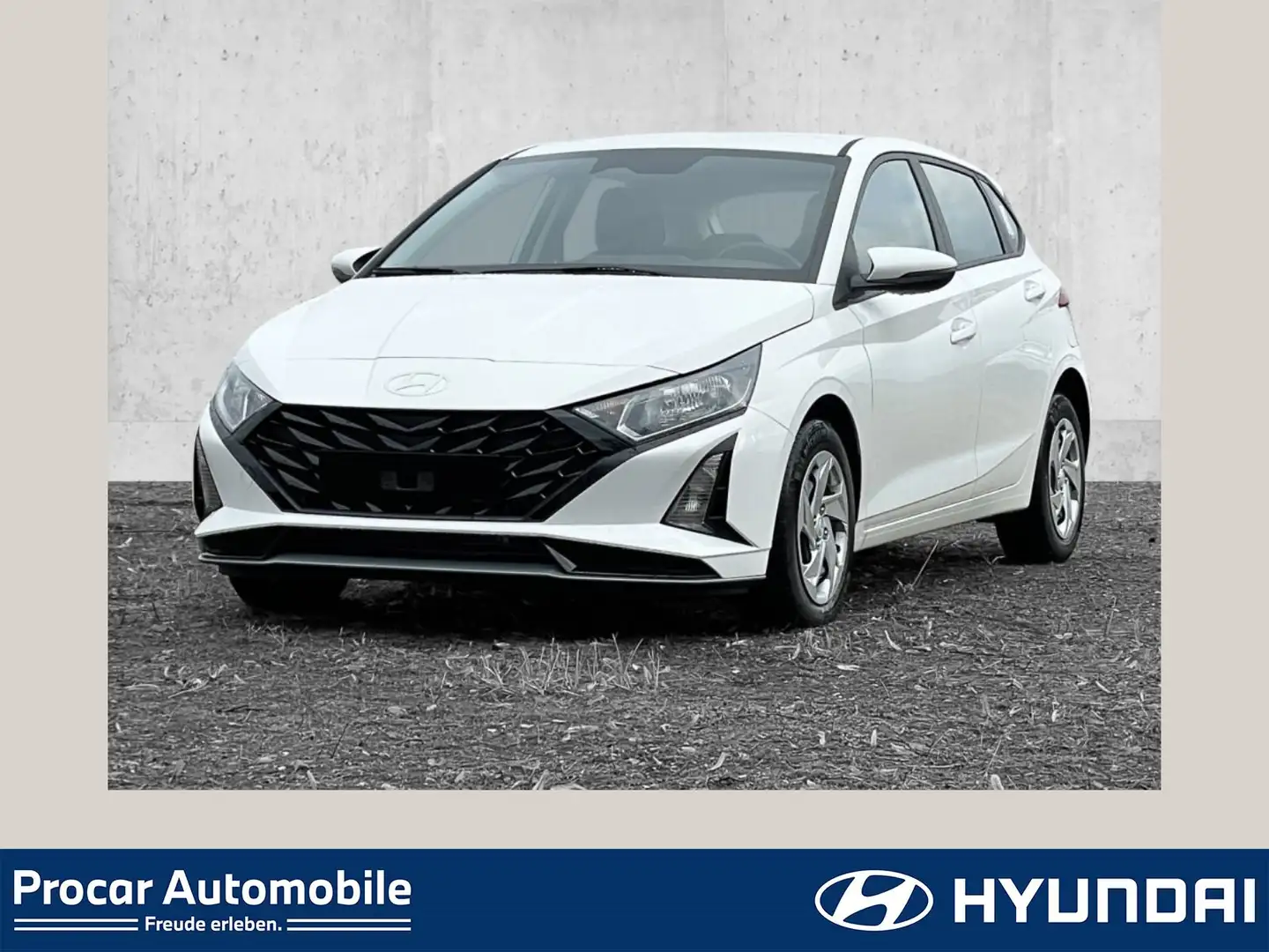 Hyundai i20 Select Funktions Paket Kamera/Navi/Klima Wit - 1