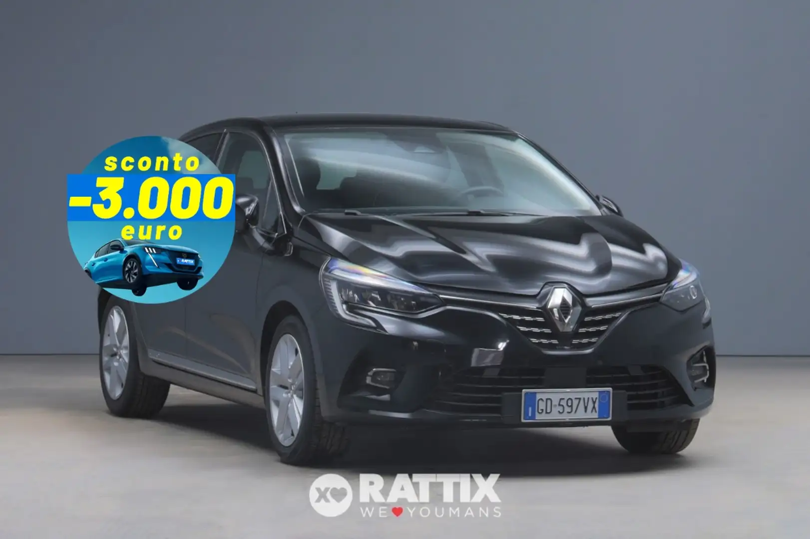 Renault Clio 1.6 E-Tech Hybrid 140CV Business Auto Nero - 1