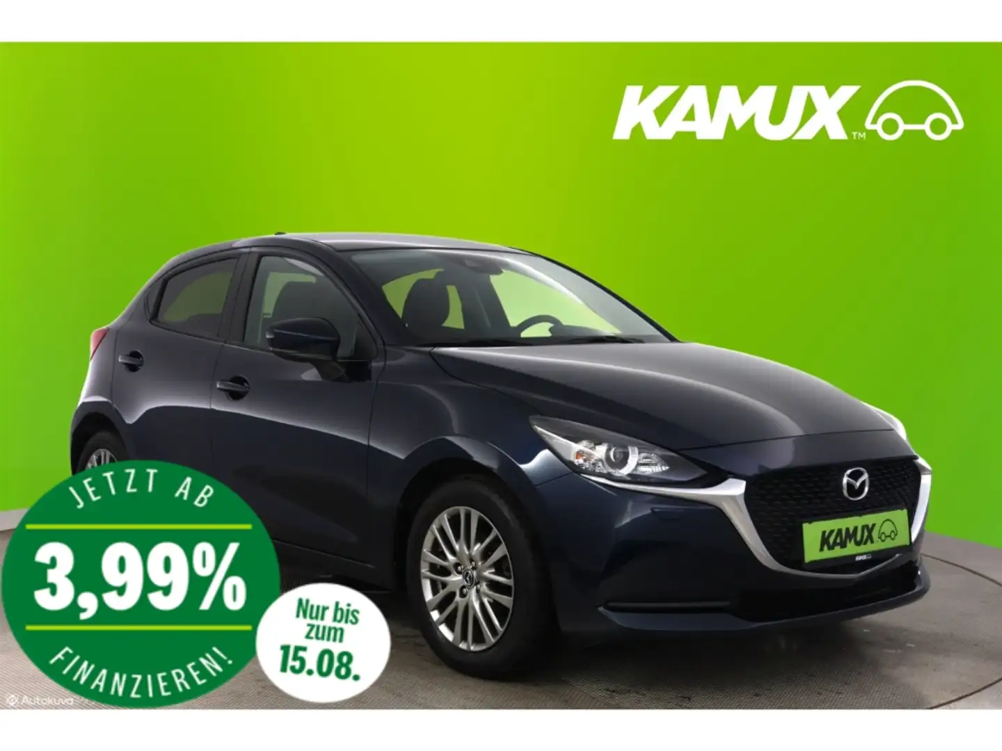 Mazda 2 1.5SKYACTIV-G 90 Kizoku+LED+CARPLAY+KAMERA+PDC Azul - 1