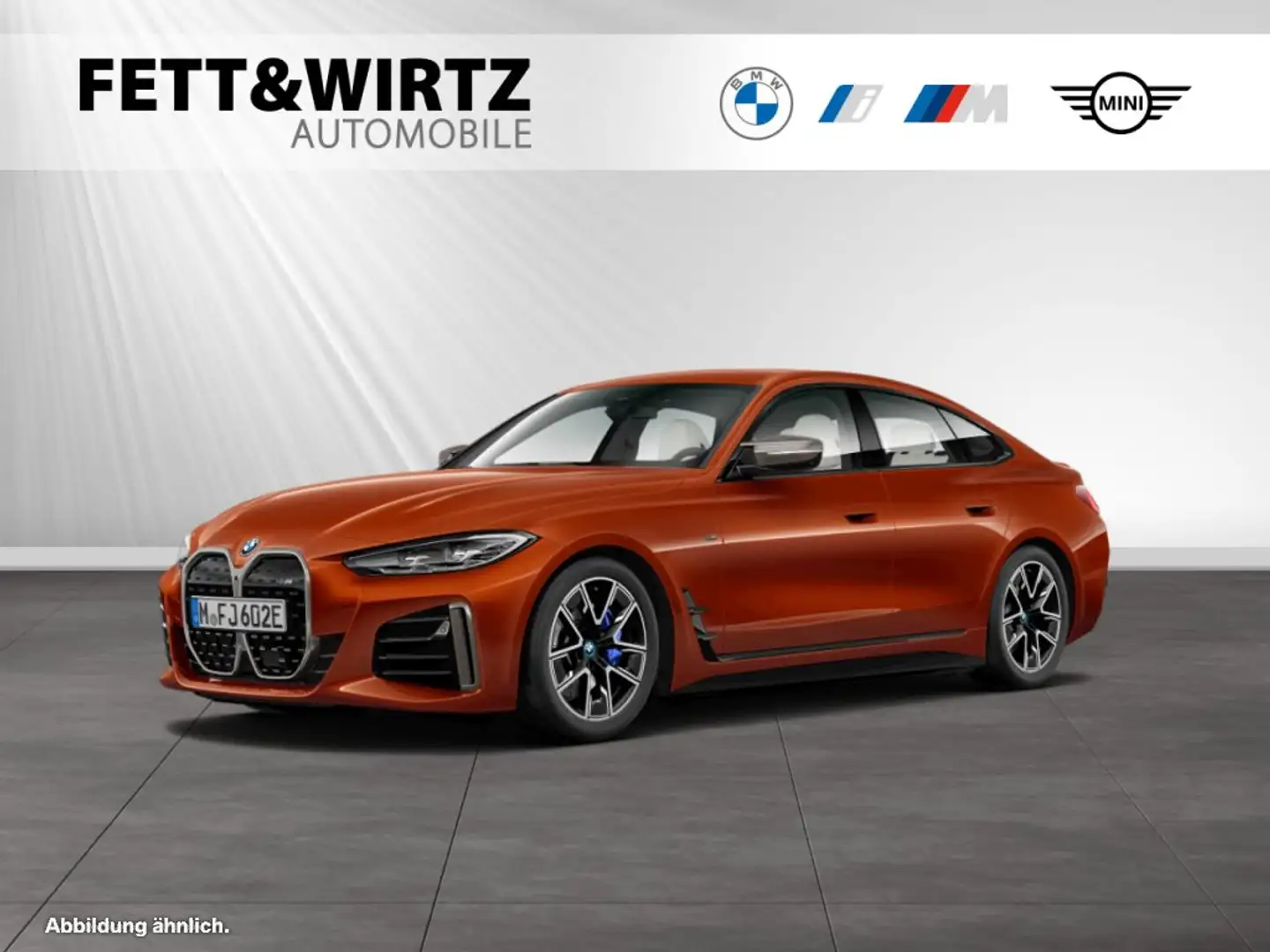 BMW i4 M50 LR 477,- br.o.Anz. 36 Mon./5' Km p.A. Narancs - 1