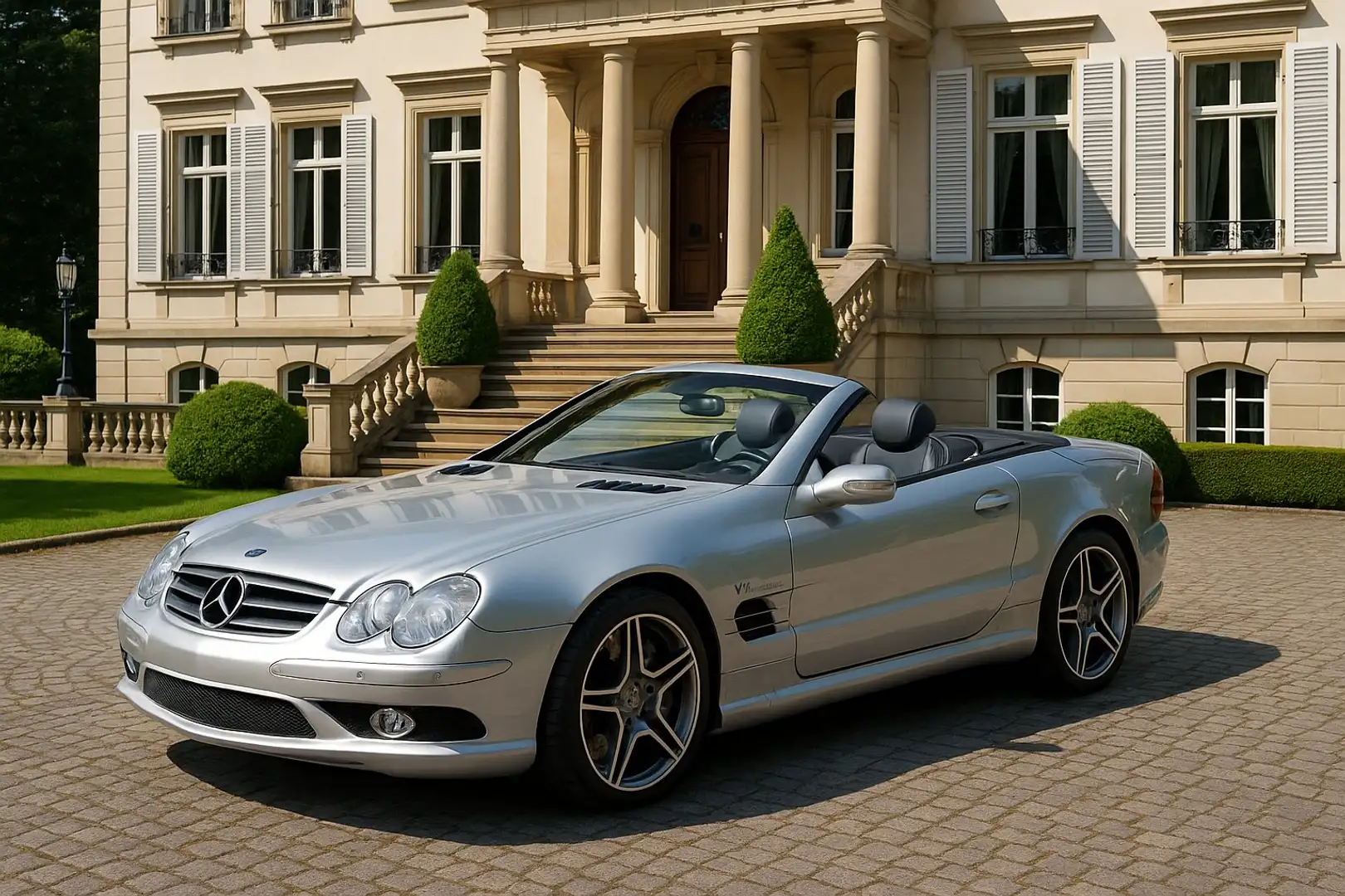 Mercedes-Benz SL 55 AMG EVOLUTION MOPF 1 Argento - 1