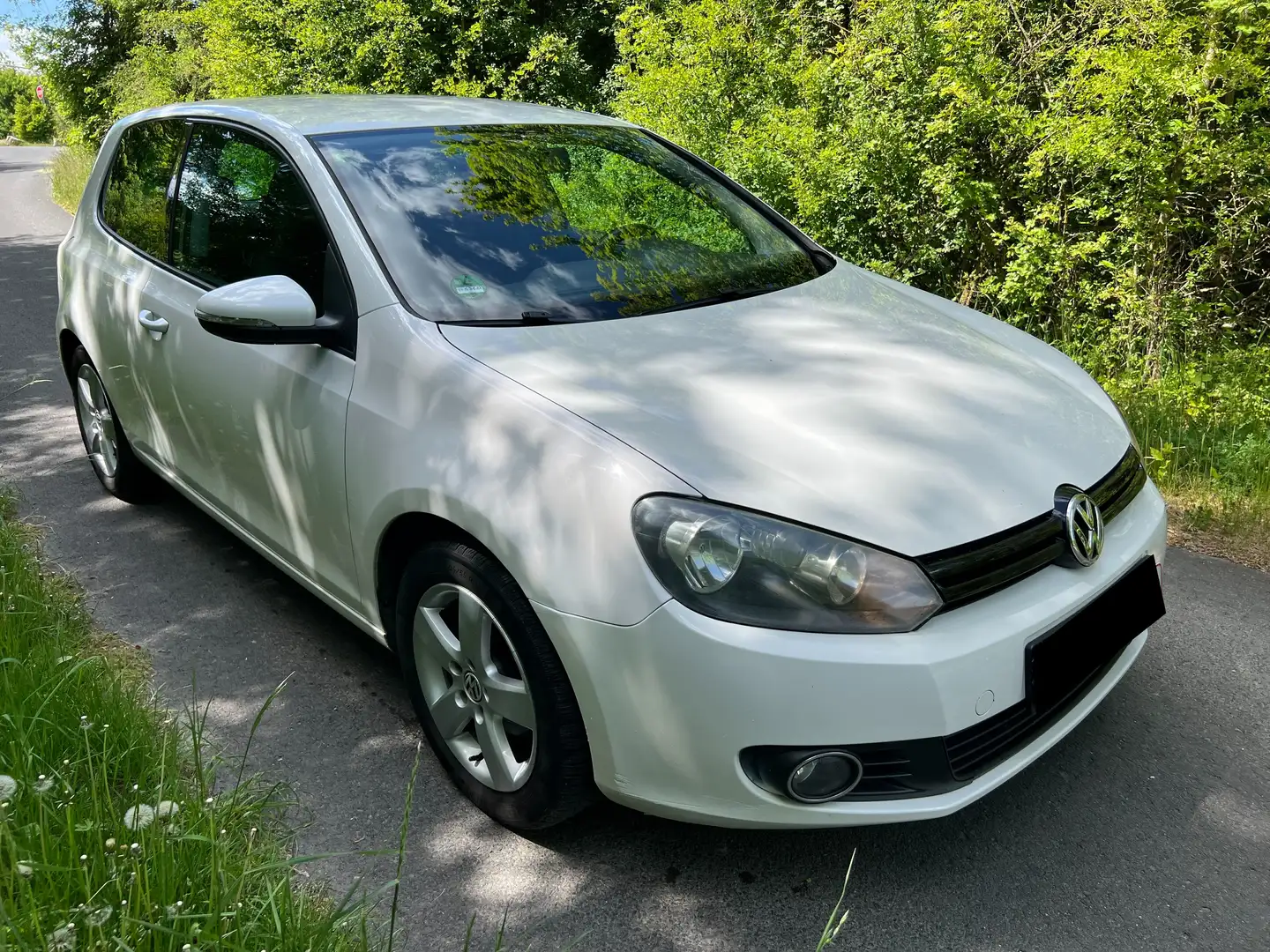 Volkswagen Golf GOLF 6, 1.4 Comfortline TÜV NEU Blanc - 2