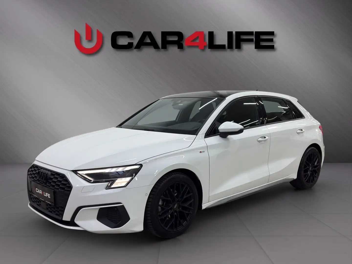 Audi A3 30 TFSI S-tronic S-line *Panorama*ACC*Keyless-Ent Weiß - 1
