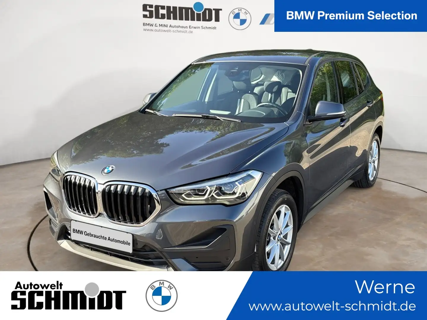BMW X1 sDrive18d Advantage + 2Jahre-BPS.-GARANTIE Gris - 1