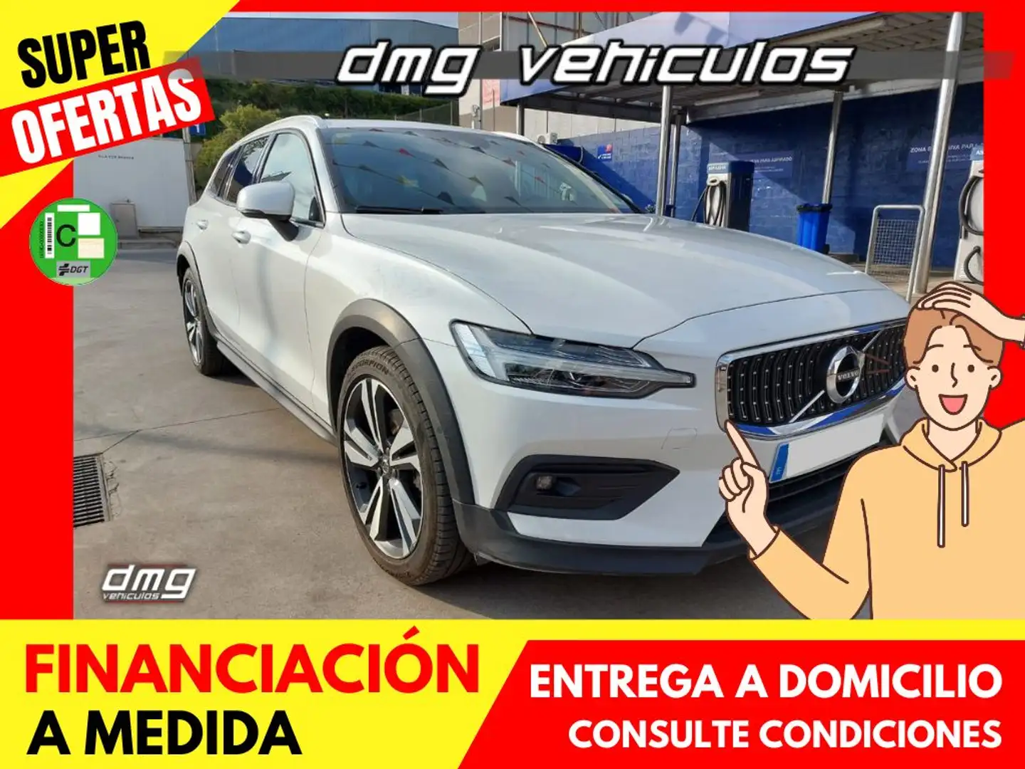Volvo V60 Cross Country B4 Pro AWD Aut. Biały - 1