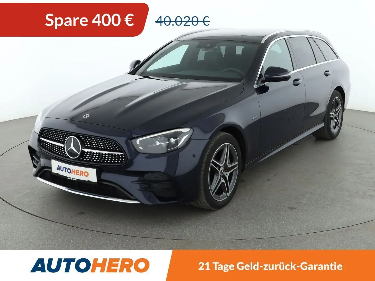 Mercedes-Benz E 300 e T AMG Line Aut.*NAVI*LED*CAM*PDC*SHZ*TEMPO*PANO* Blau - 1