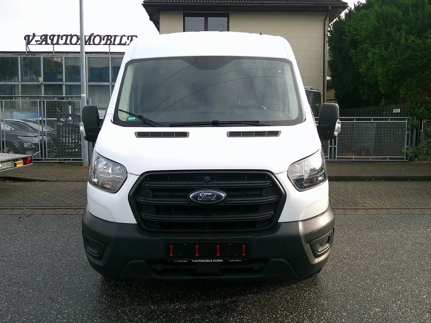 Ford Transit Kasten 350 L3H2 EcoBlue Weiß - 2