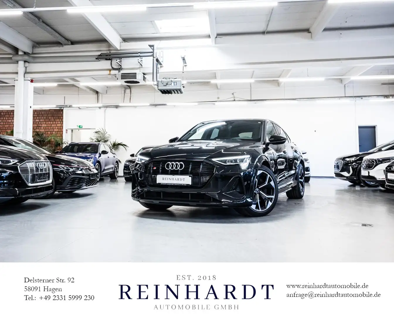 Audi e-tron SPORTBACK S BLACK/MTRX/ACC/PANO/S-SITZE Noir - 1