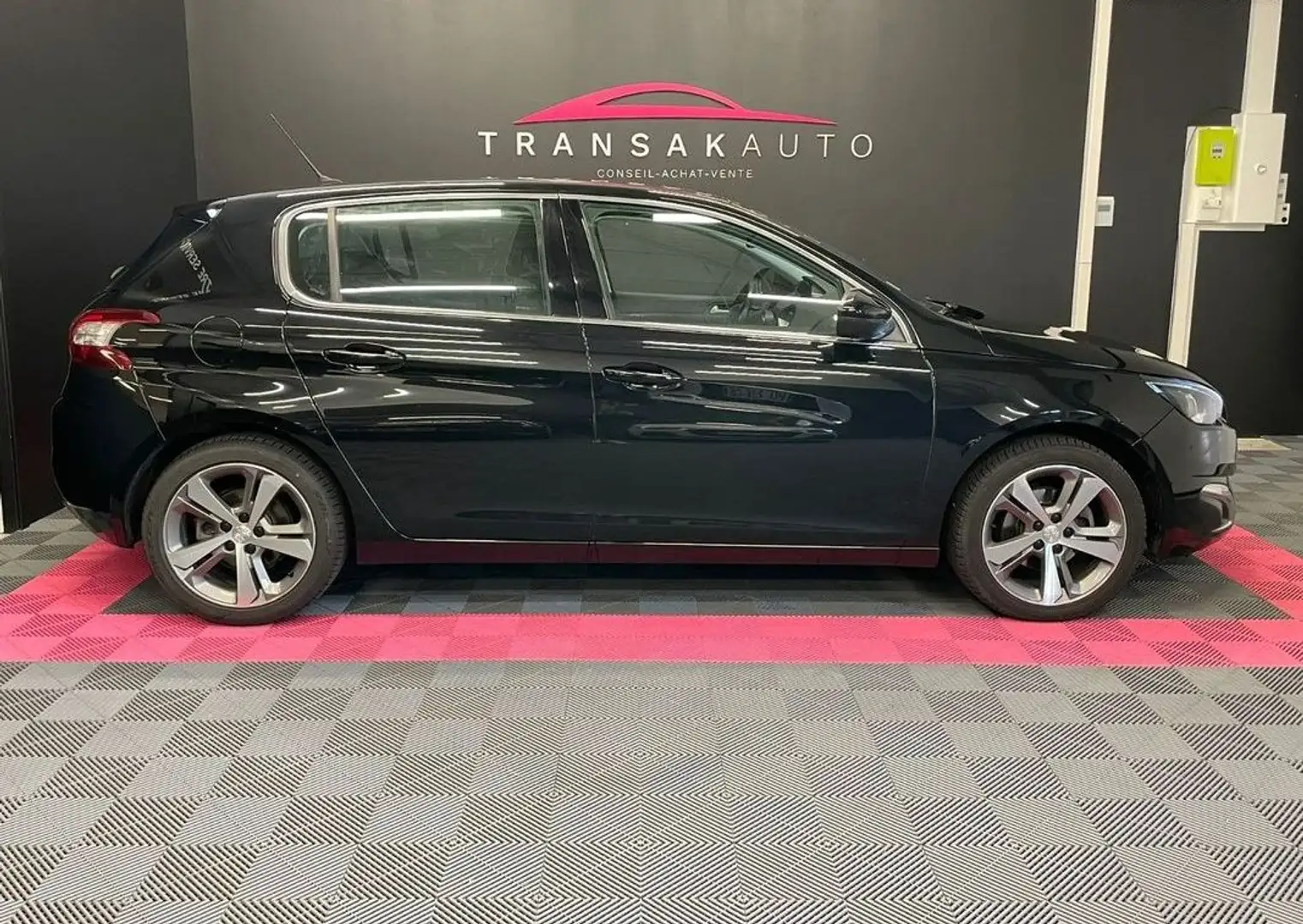 Peugeot 308 1.6 BlueHDi 120ch SS Allure ORIGINE FRANCE Noir - 2