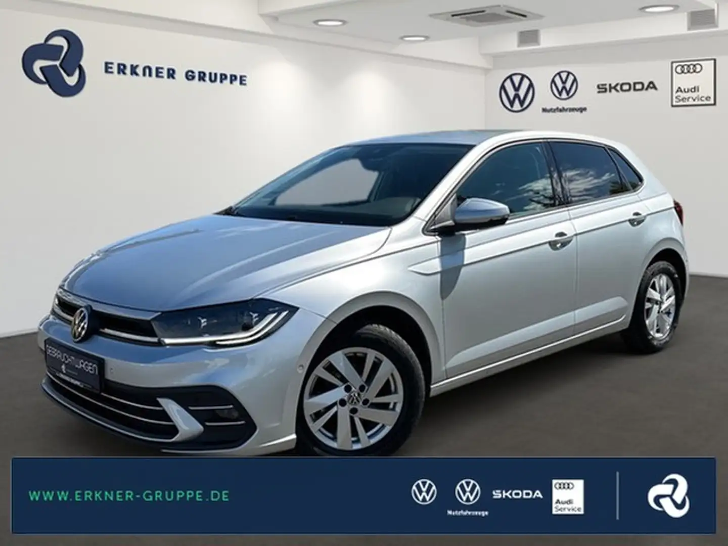 Volkswagen Polo 1.0TSI Style MATRIX+PARKLENK+KAMERA+++ Grijs - 1