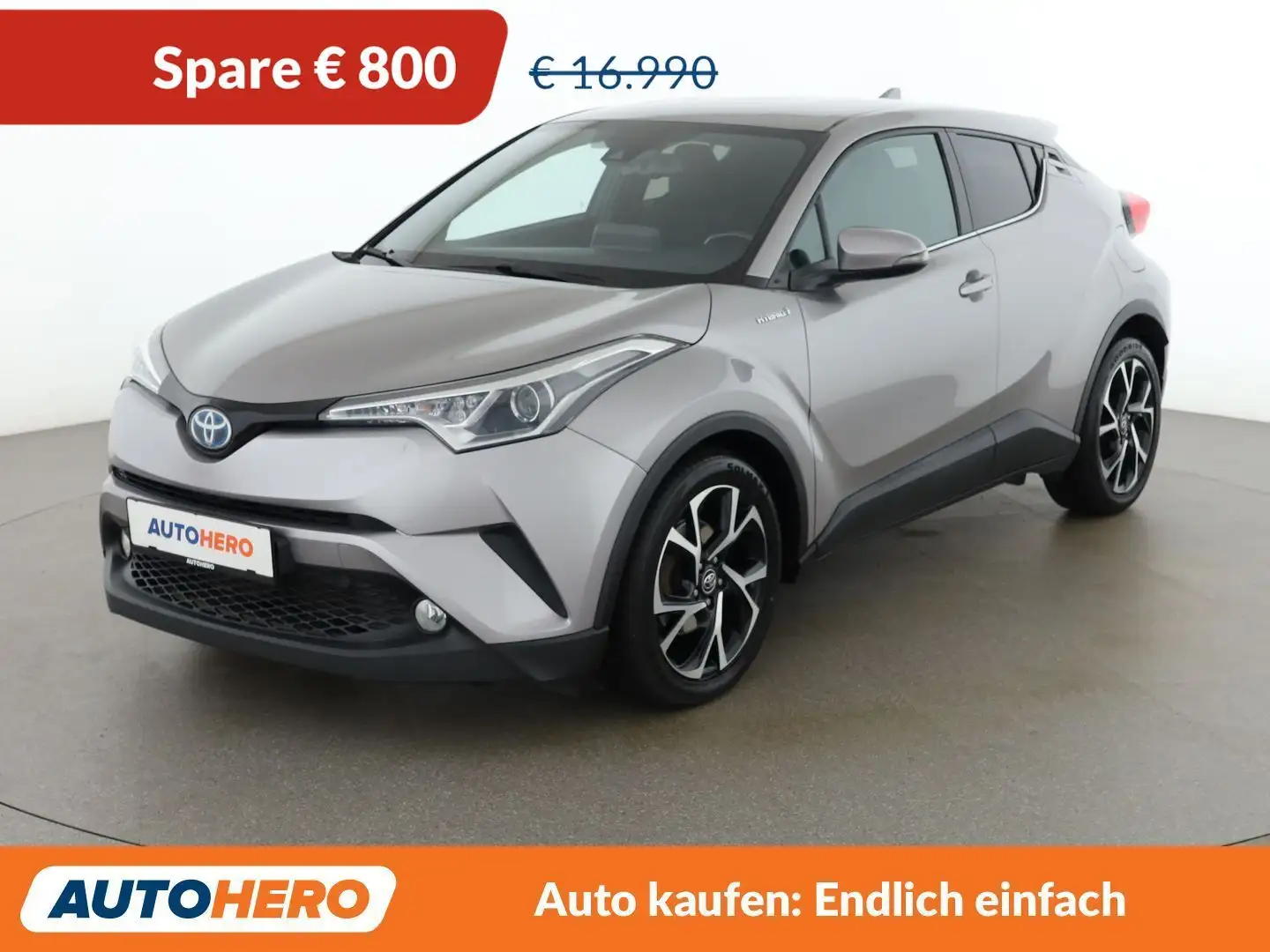 Toyota C-HR 1.8 Hybrid LUB Grau - 1