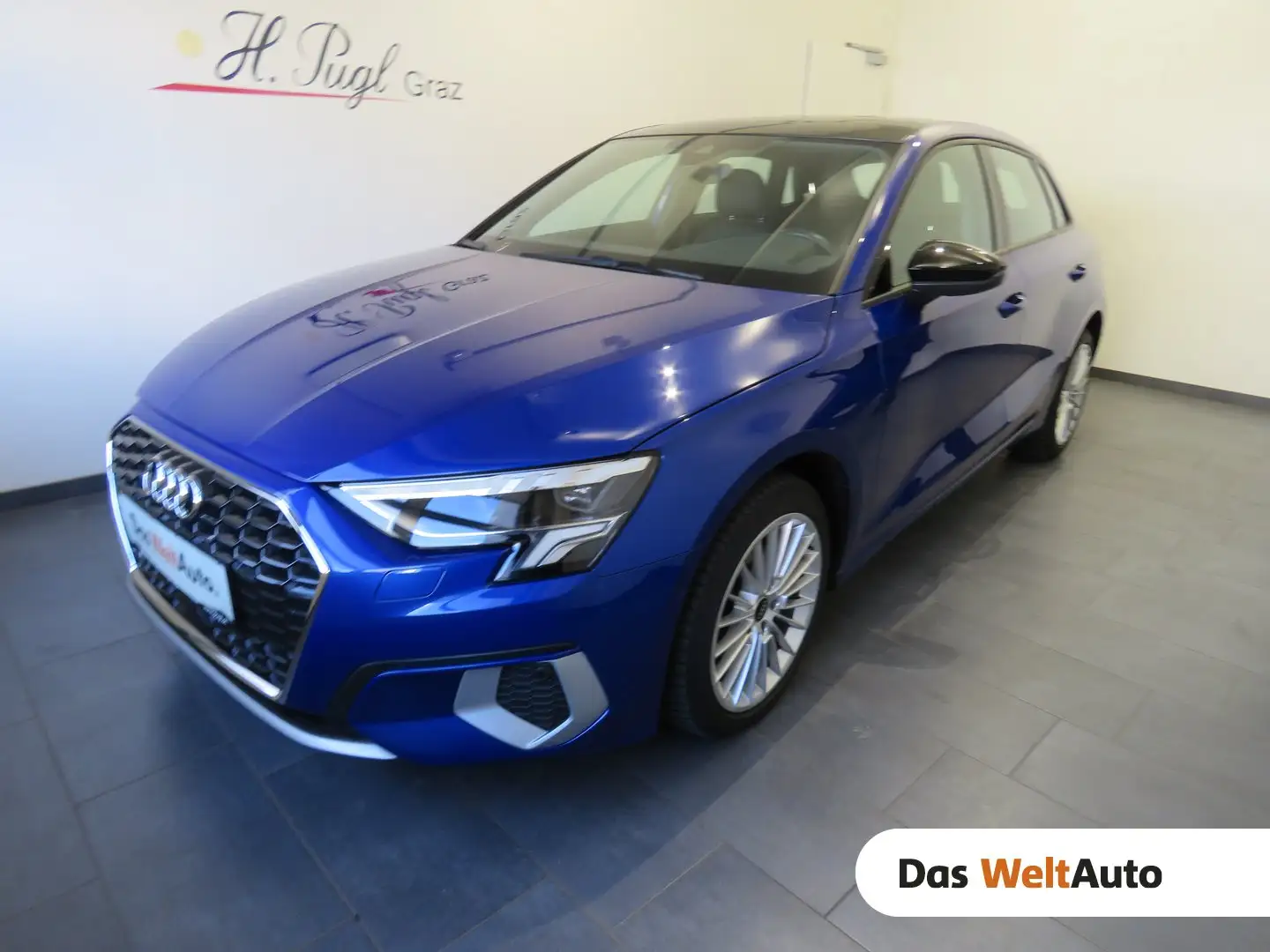 Audi A3 30 TDI advanced ext. Blau - 1