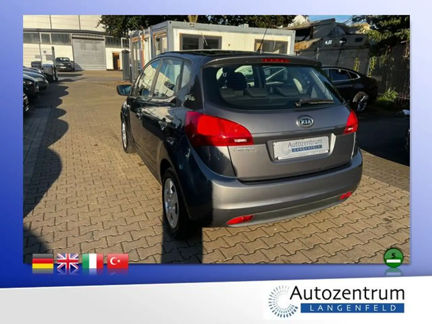 Kia Venga 1.6 CVVT Aut. Vision *SCHECKHEFT*SITZH.* Grau - 2