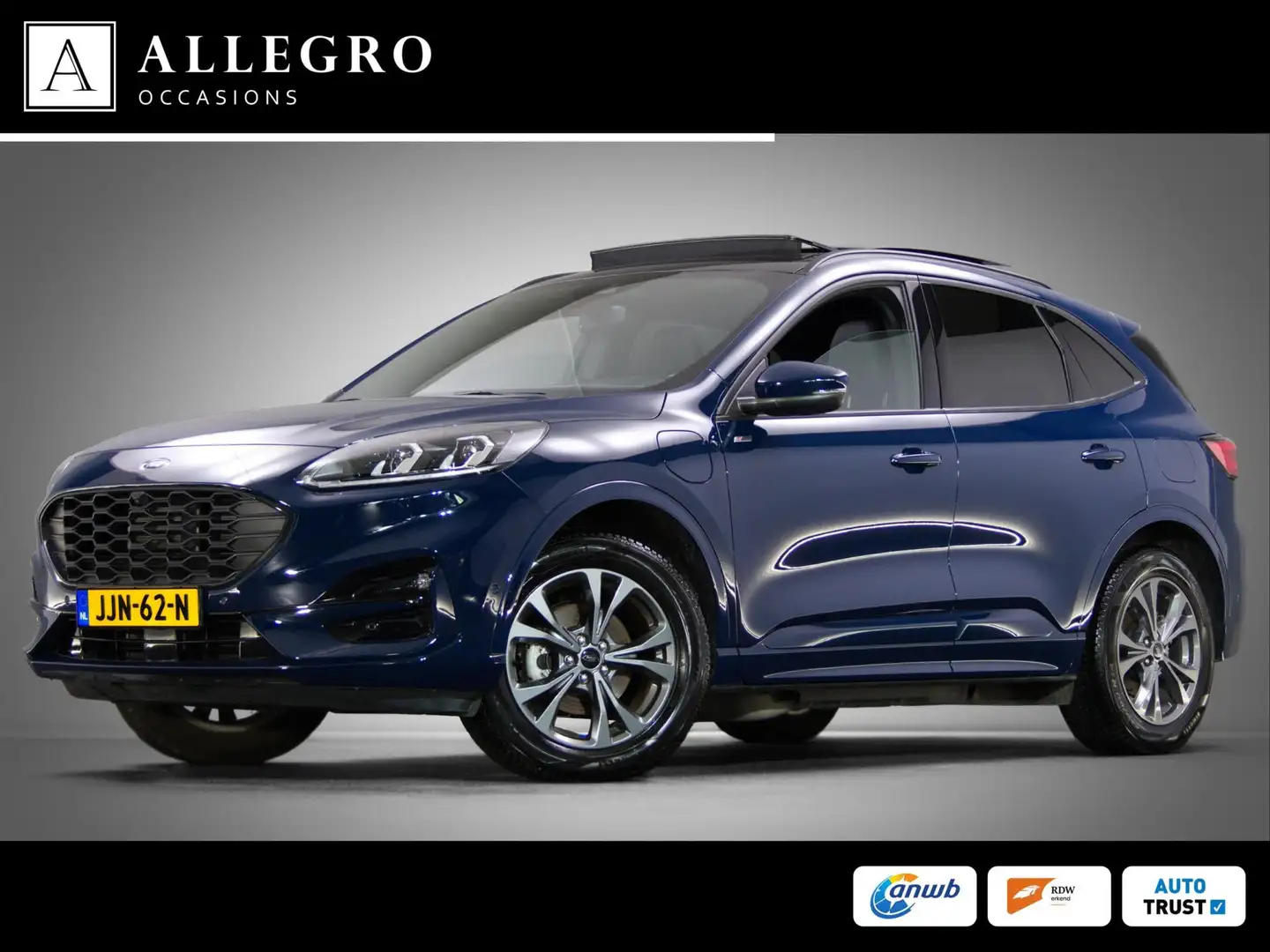 Ford Kuga 2.5 PHEV ST-Line X (PANORAMADAK, STUURWIELVERWARMI Bleu - 1
