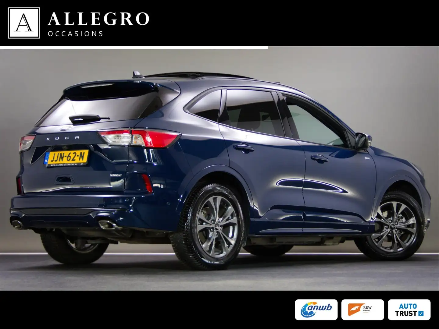 Ford Kuga 2.5 PHEV ST-Line X (PANORAMADAK, STUURWIELVERWARMI Bleu - 2