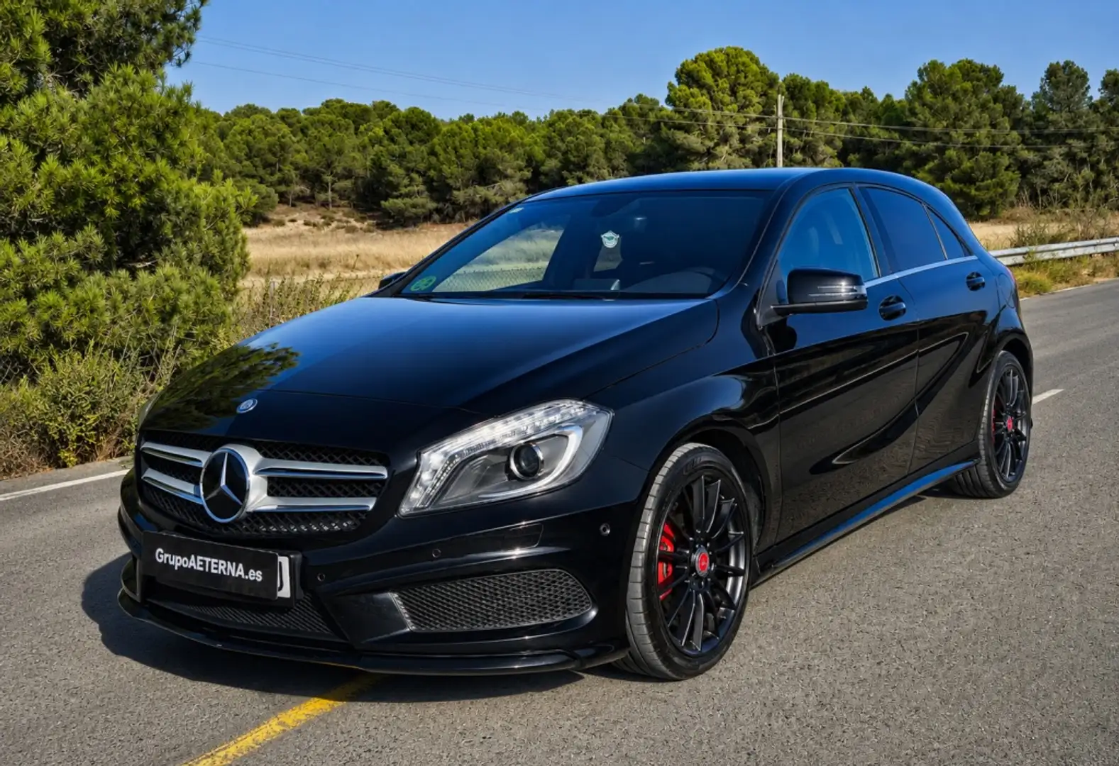 Mercedes-Benz A 200 BE AMG Line Negro - 1