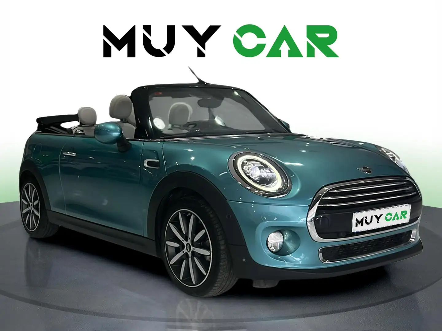 MINI Cooper D Cabrio Aut. Bleu - 1