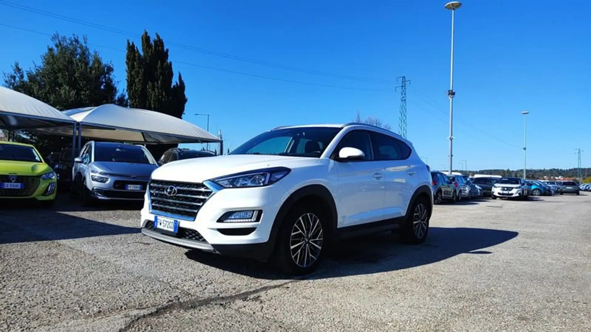 Hyundai TUCSON 1.6 CRDi 136CV 4WD DCT XPrime Bianco - 1