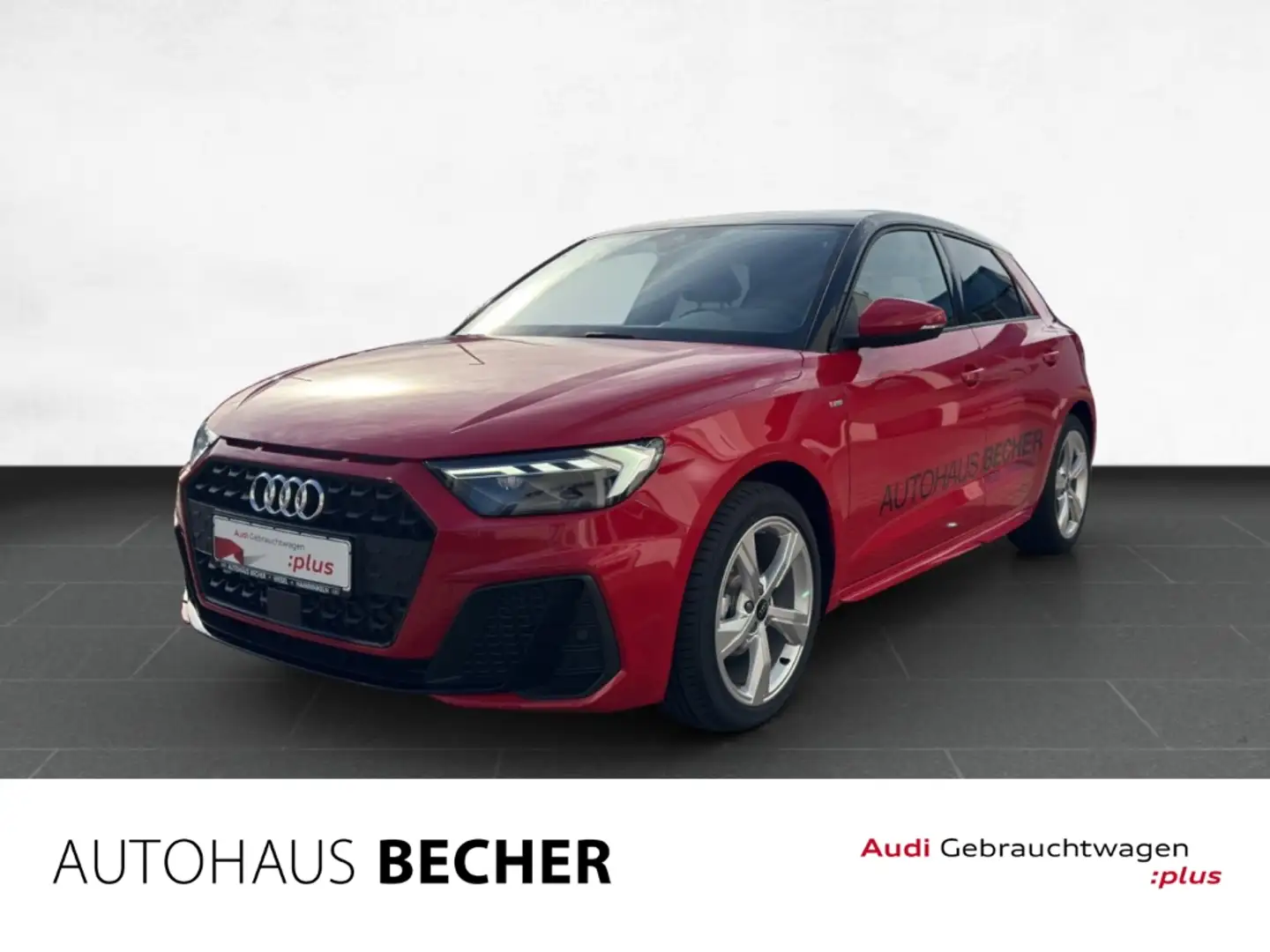 Audi A1 Sportback 25 TFSI S-tronic S-line /Navi/LED Rot - 1