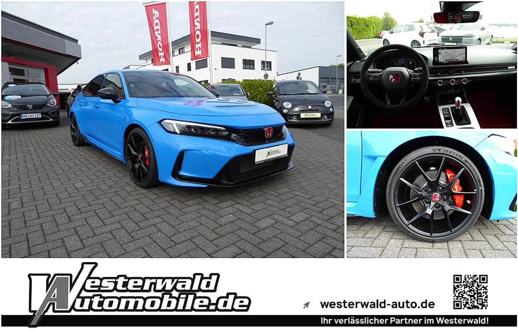 Honda Civic 2.0 VTEC Turbo Type R Blau - 1