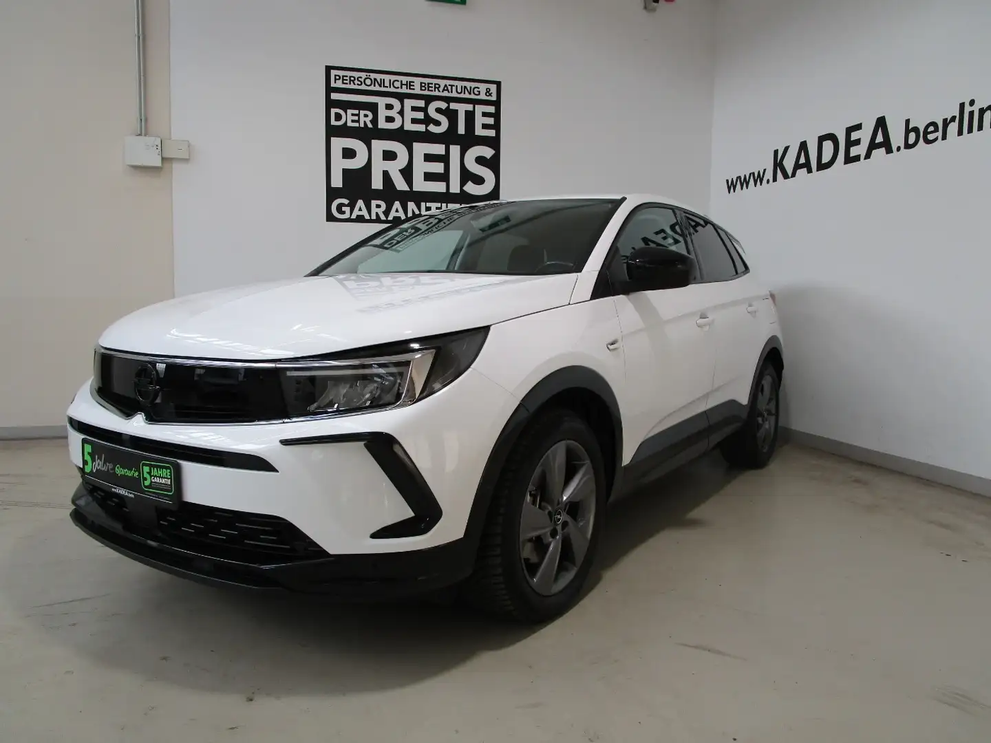 Opel Grandland 1.6 180°Kamera,LED,PDC,AGR,Navi,KlimaA. Weiß - 2