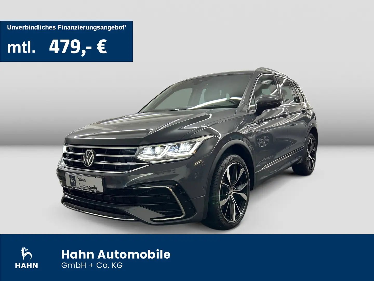 Volkswagen Tiguan 2.0TDI DSG R-Line 4Mo Matrix Navi App-Con Gris - 1