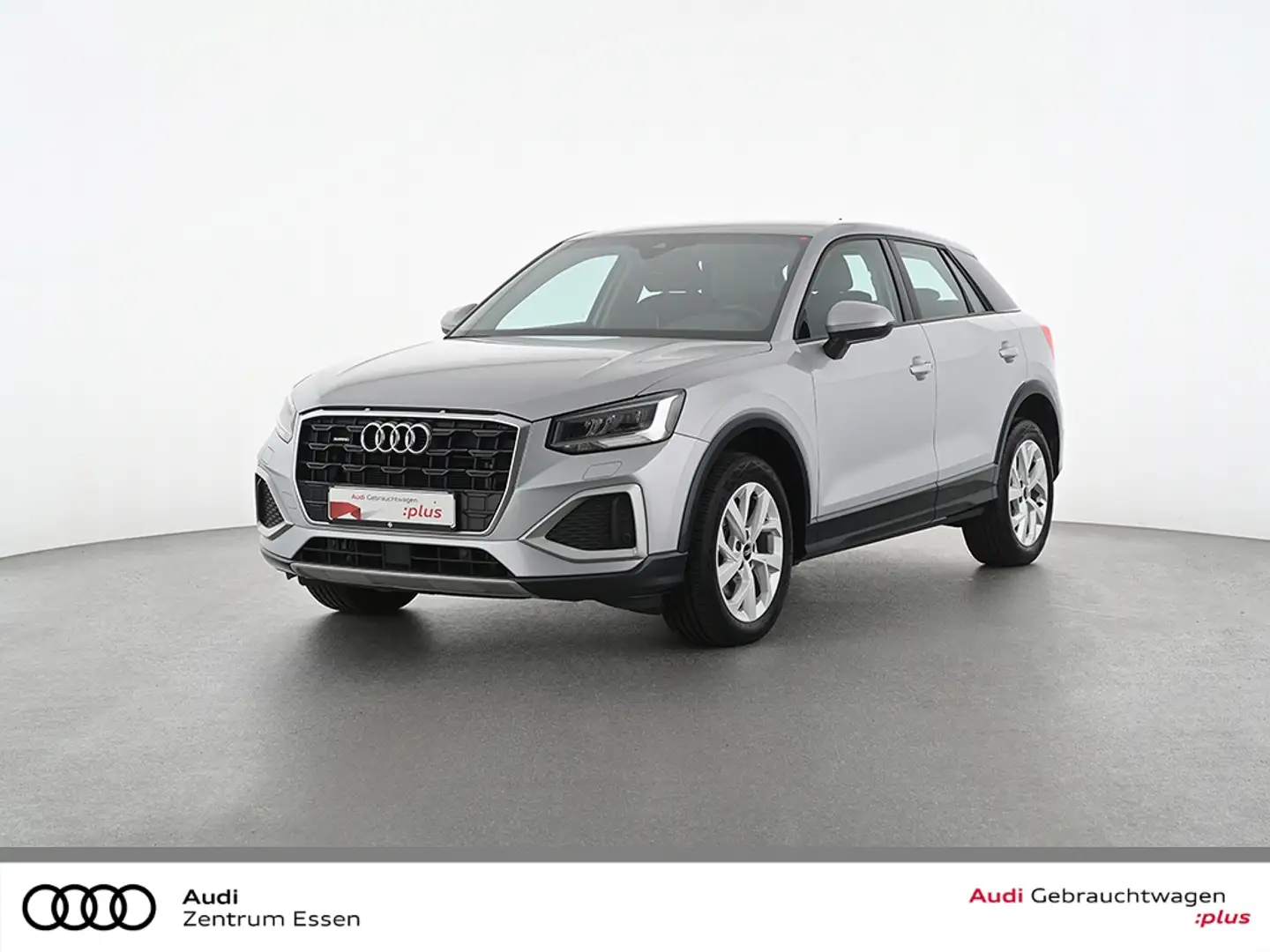 Audi Q2 35 TDI quattro Advanced S-TRONIC LED NAV SHZ RÜF Silber - 1