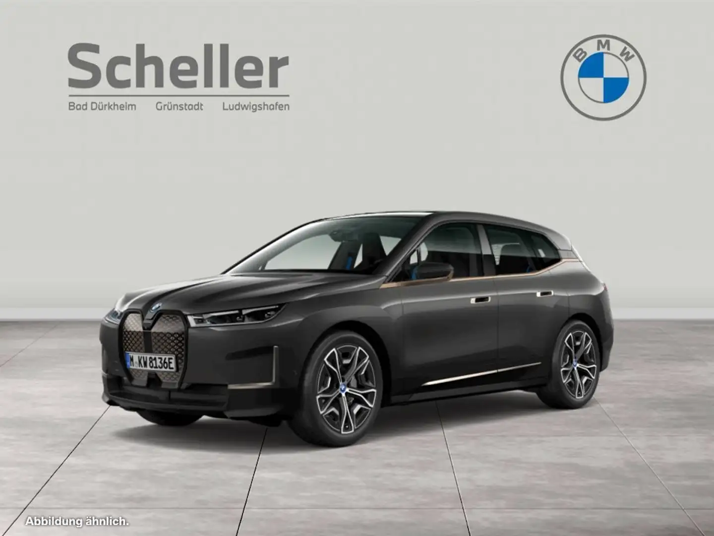 BMW iX xDrive40 Head-Up HK HiFi DAB LED Pano.Dach Grau - 1