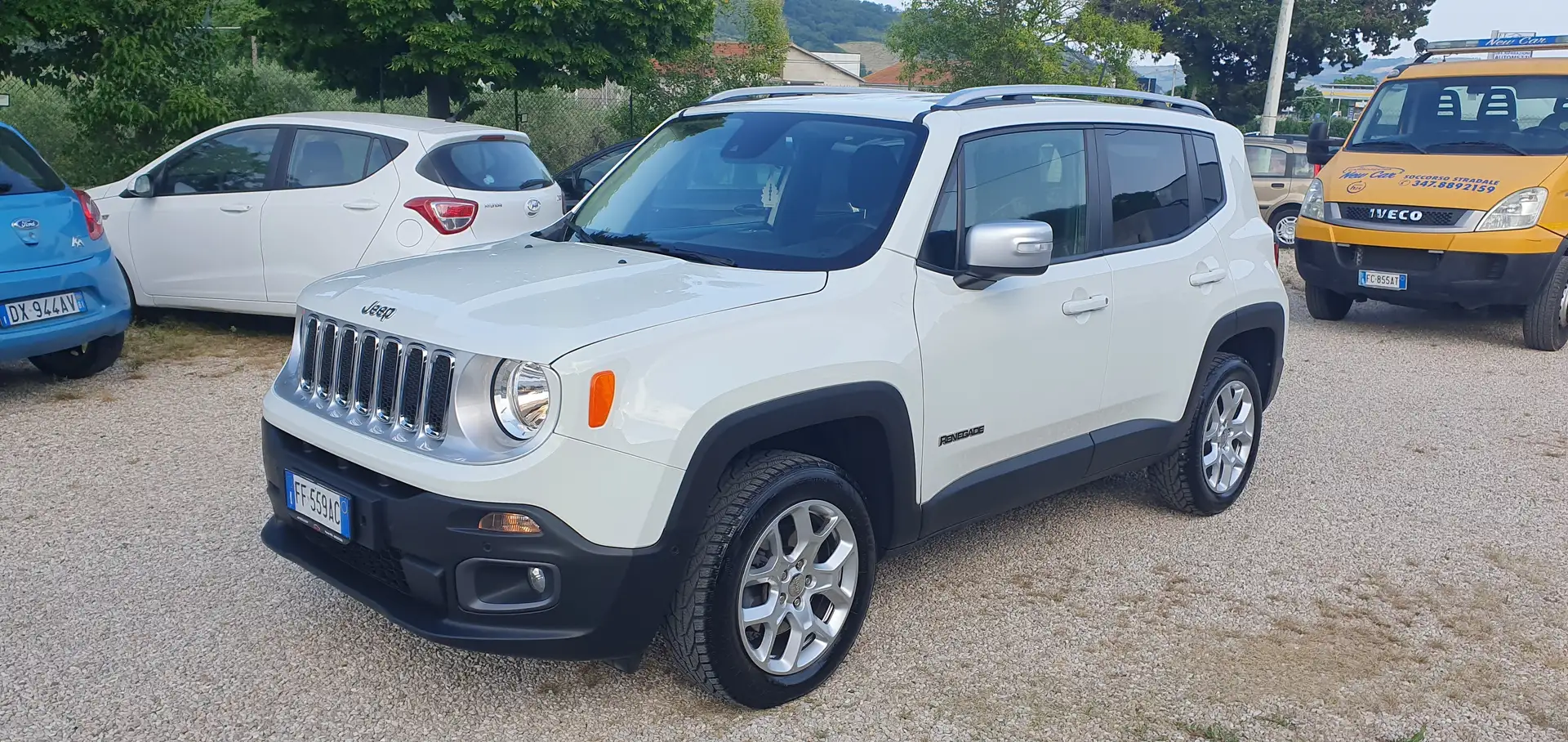 Jeep Renegade Renegade 2.0 mjt Limited 4wd 140cv Bianco - 1
